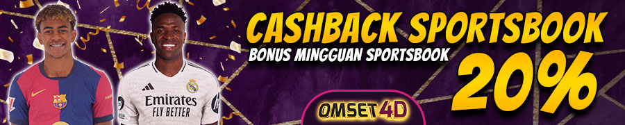 BONUS CASHBACK SPORTBOOK 20%